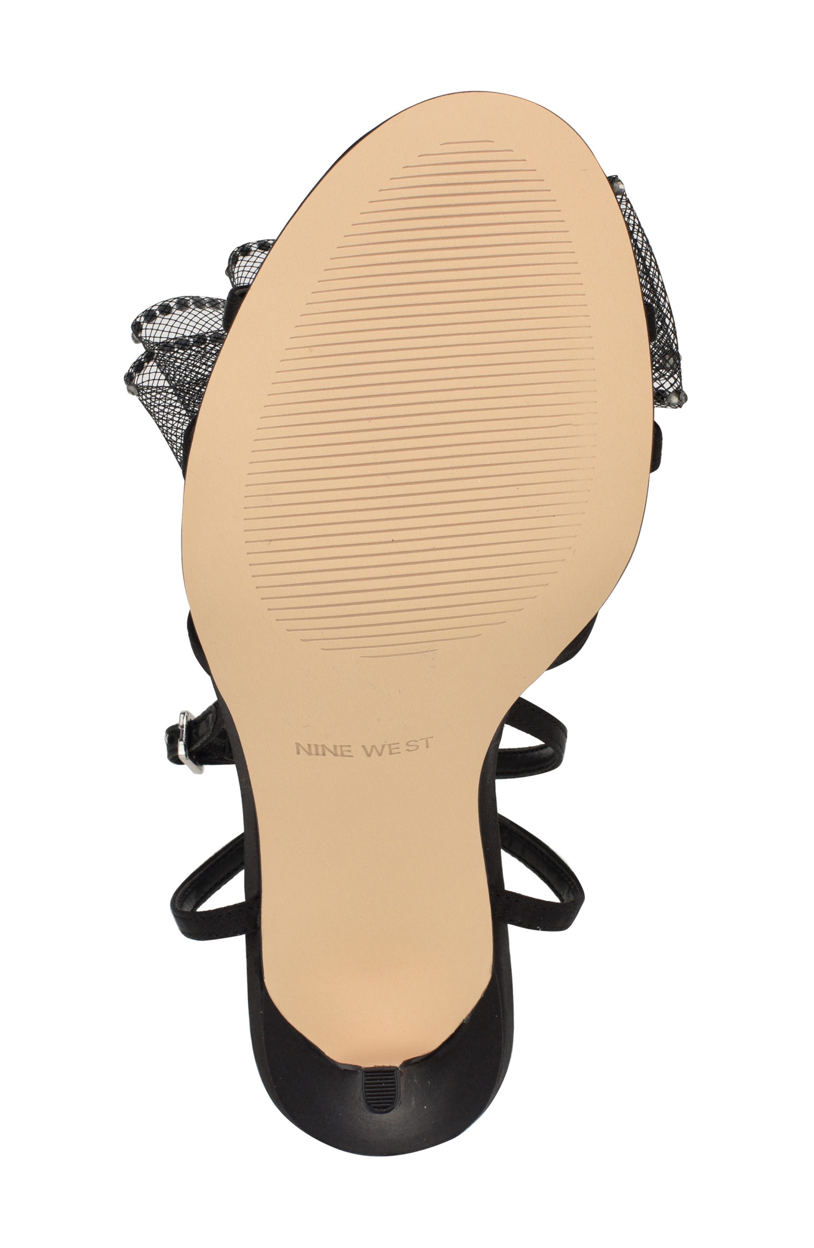 Nine West Minky Ankle Strap Sandal, Alternate, color, 