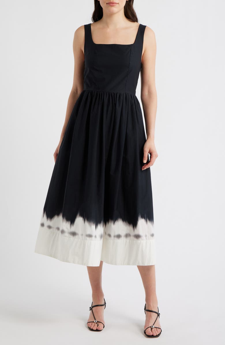 Halogen<sup>®</sup> Easy Maxi Dress, Main, color, Rich Black