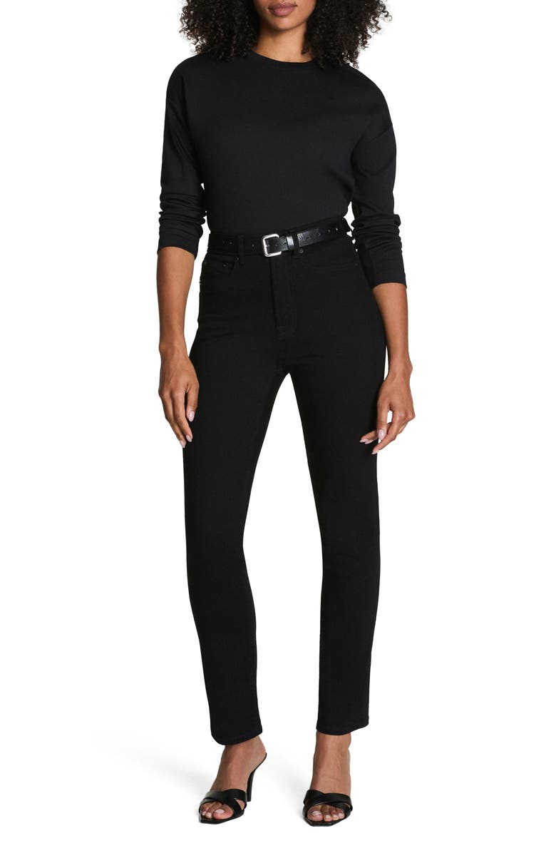 SPANX<sup>®</sup> FitSense High Waist Slim Leg Pants, Alternate, color, Hadlock Wash