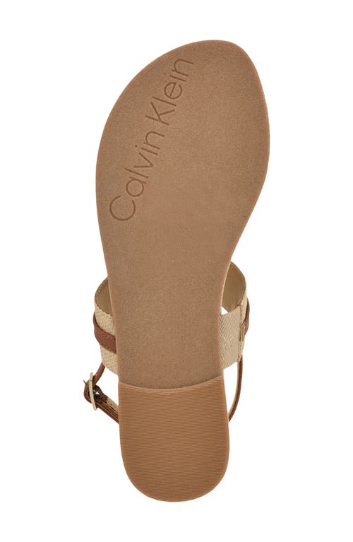 Calvin Klein Bettia Slingback Sandal In Multi