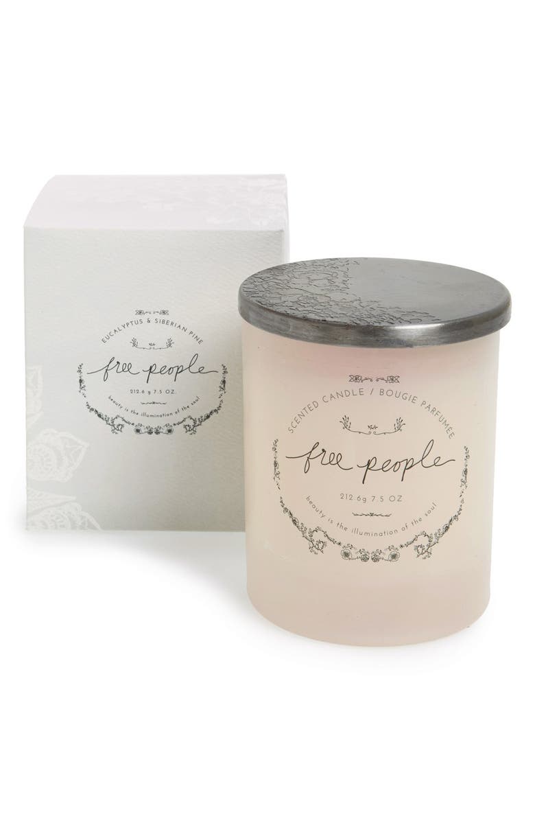 Free People Scented Soy Candle, Main, color, 