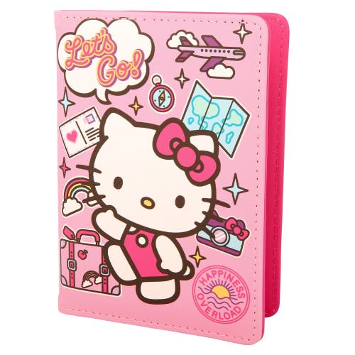 Hello Kitty Passport Holder In Pink