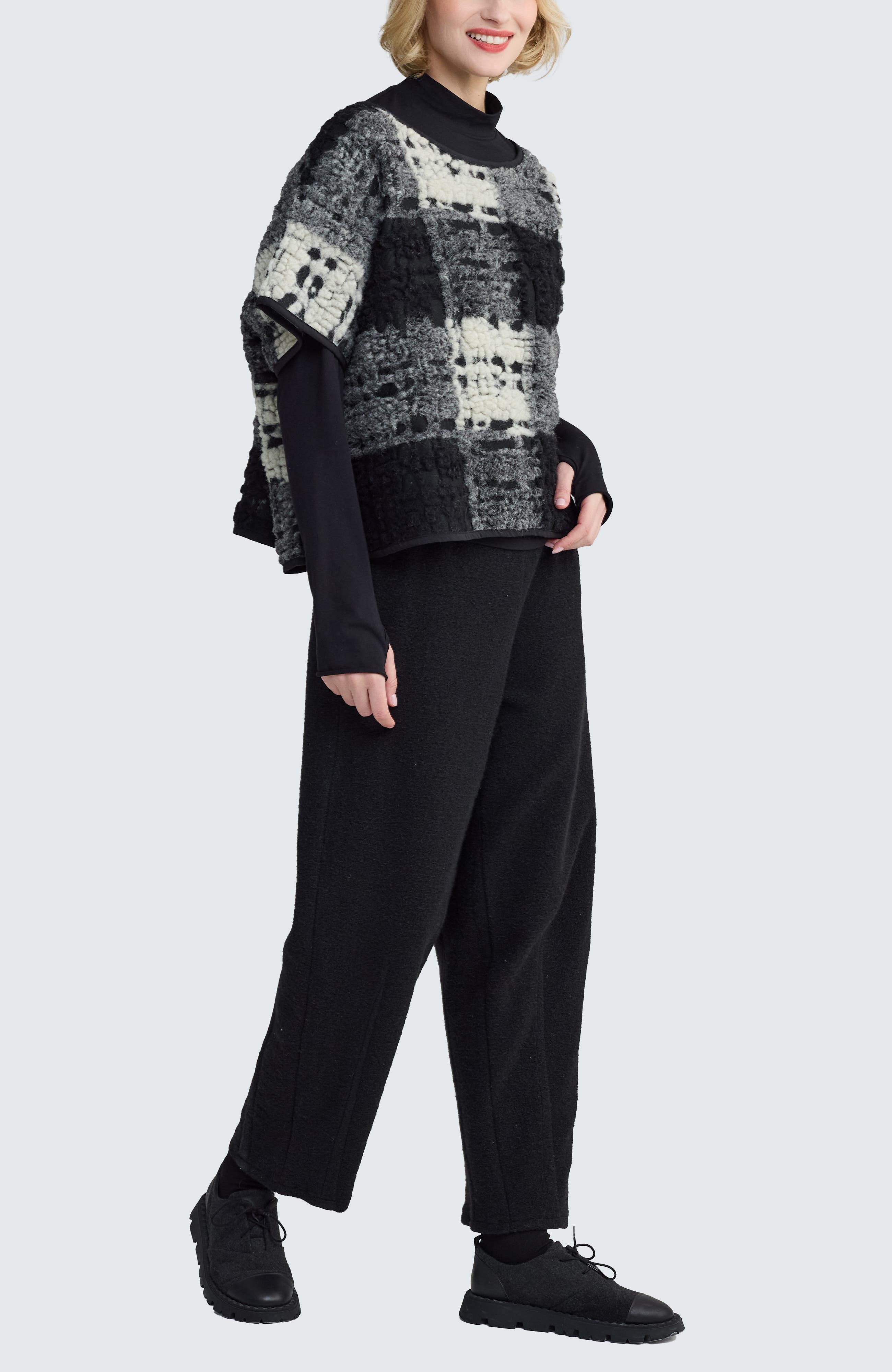 Seraphine Structured-Mesh Pullover - image 2