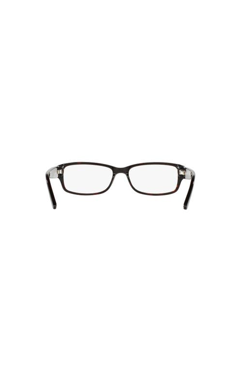 Sferoflex 51mm Rectangle Optical Glasses In Black