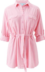 Melissa Odabash Lacey Cover-Up Minidress