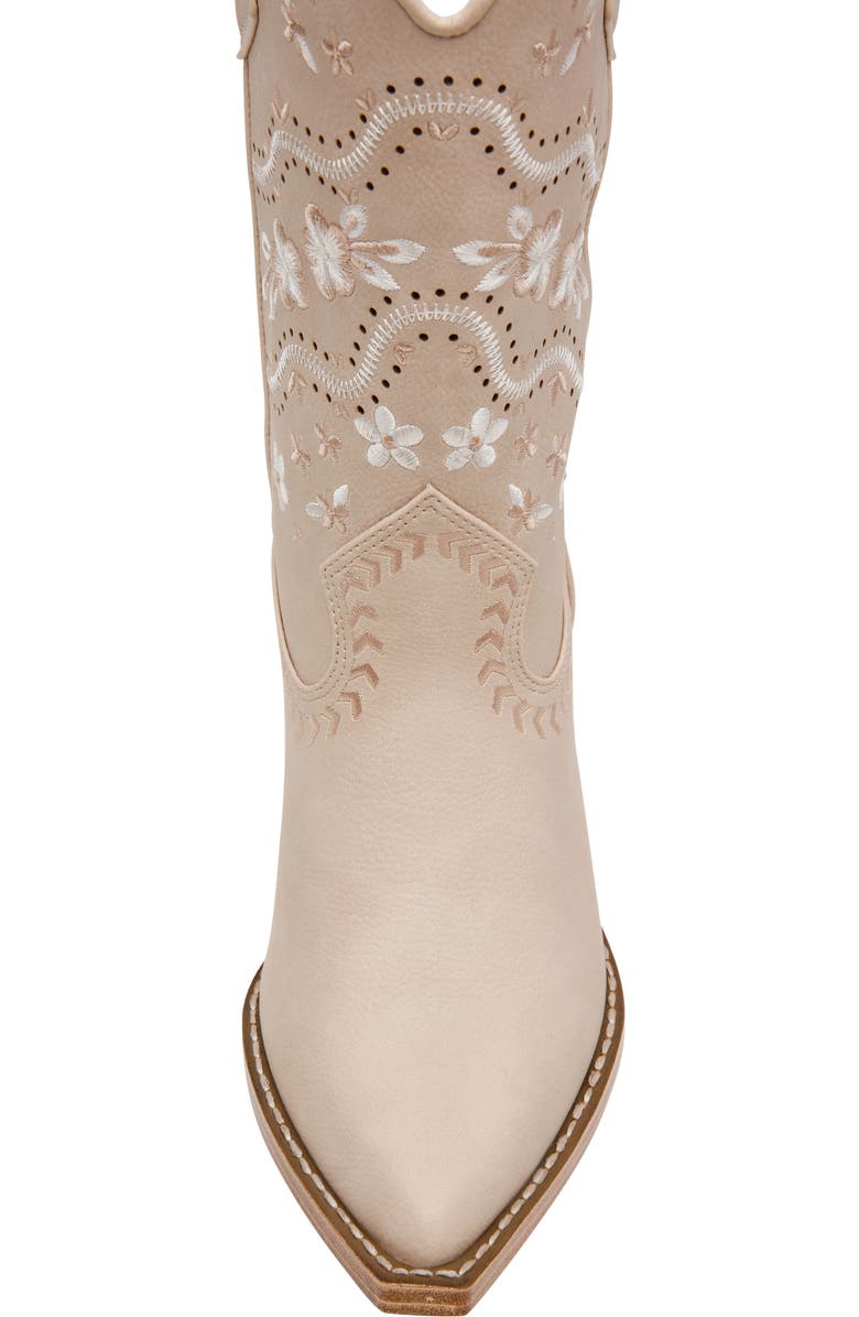 DV by Dolce Vita Avita Cowboy Boot, Alternate, color, Ivory