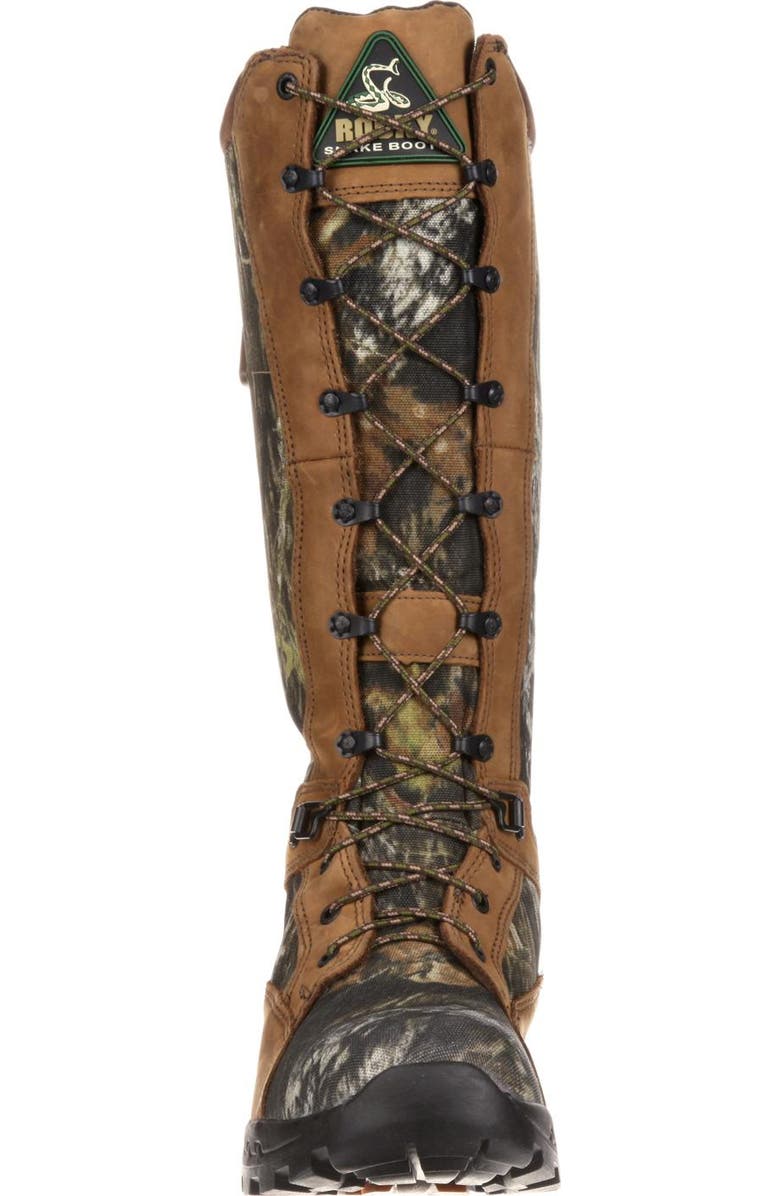 Rocky Hunting Waterproof Snake Boot Unisex Sized, Alternate, color, Mossy Oak Break Up