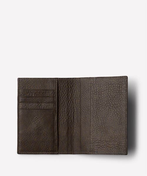 Ghurka Passport Case In Brown