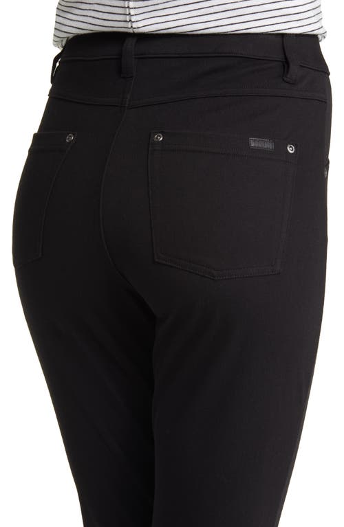 Hue Ultrasoft Denim Capri Leggings In Black