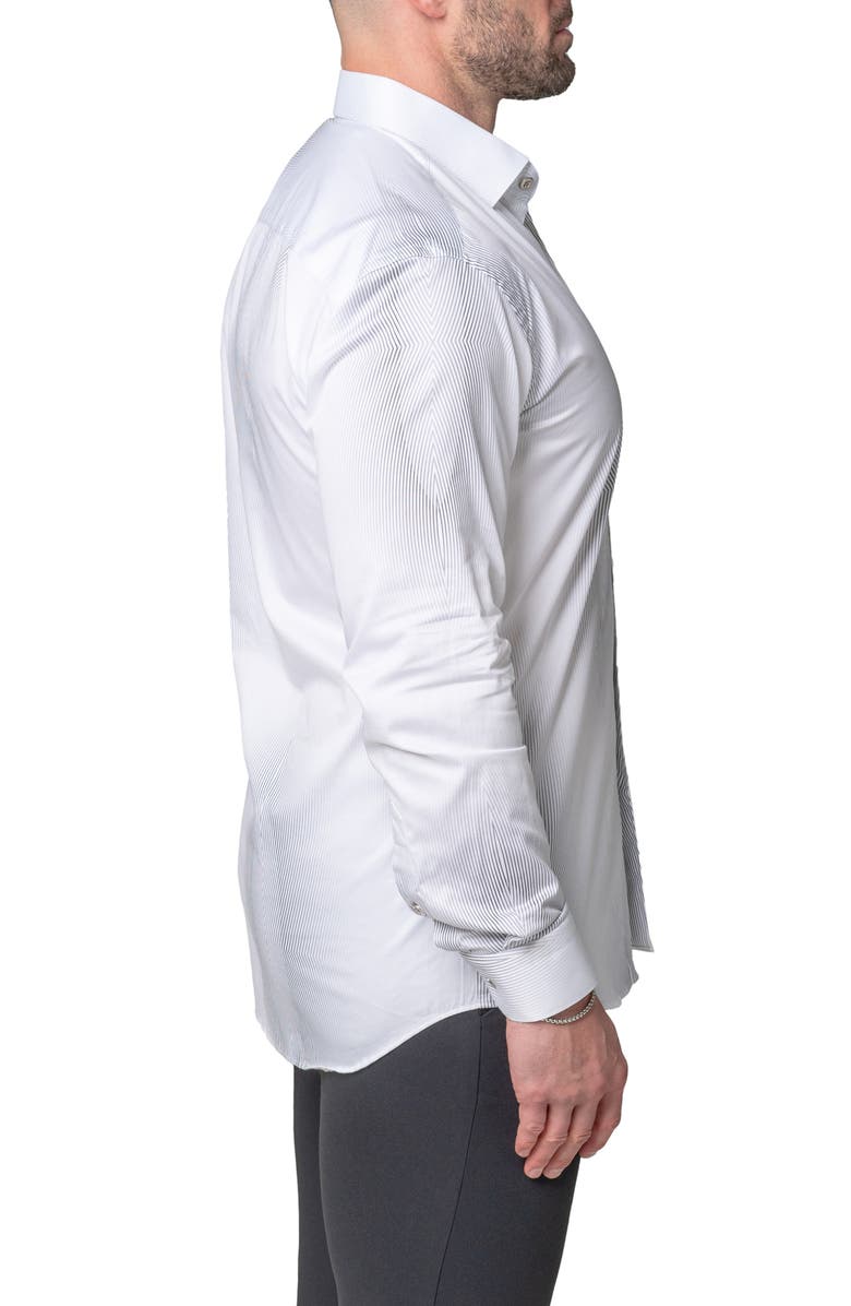 Maceoo Fibonacci Singularity Contemporary Fit Button-Up Shirt, Alternate, color, 