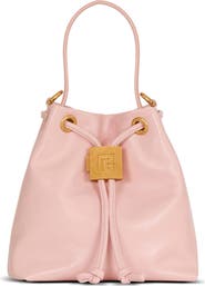 Balmain Pulse Bucket bag in smooth leather