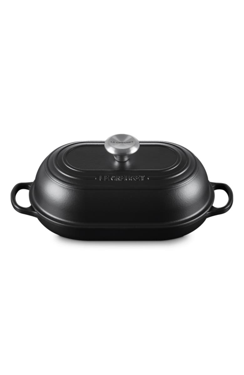 Le Creuset Signature Cast Iron Bread Oven, Main, color, Licorice