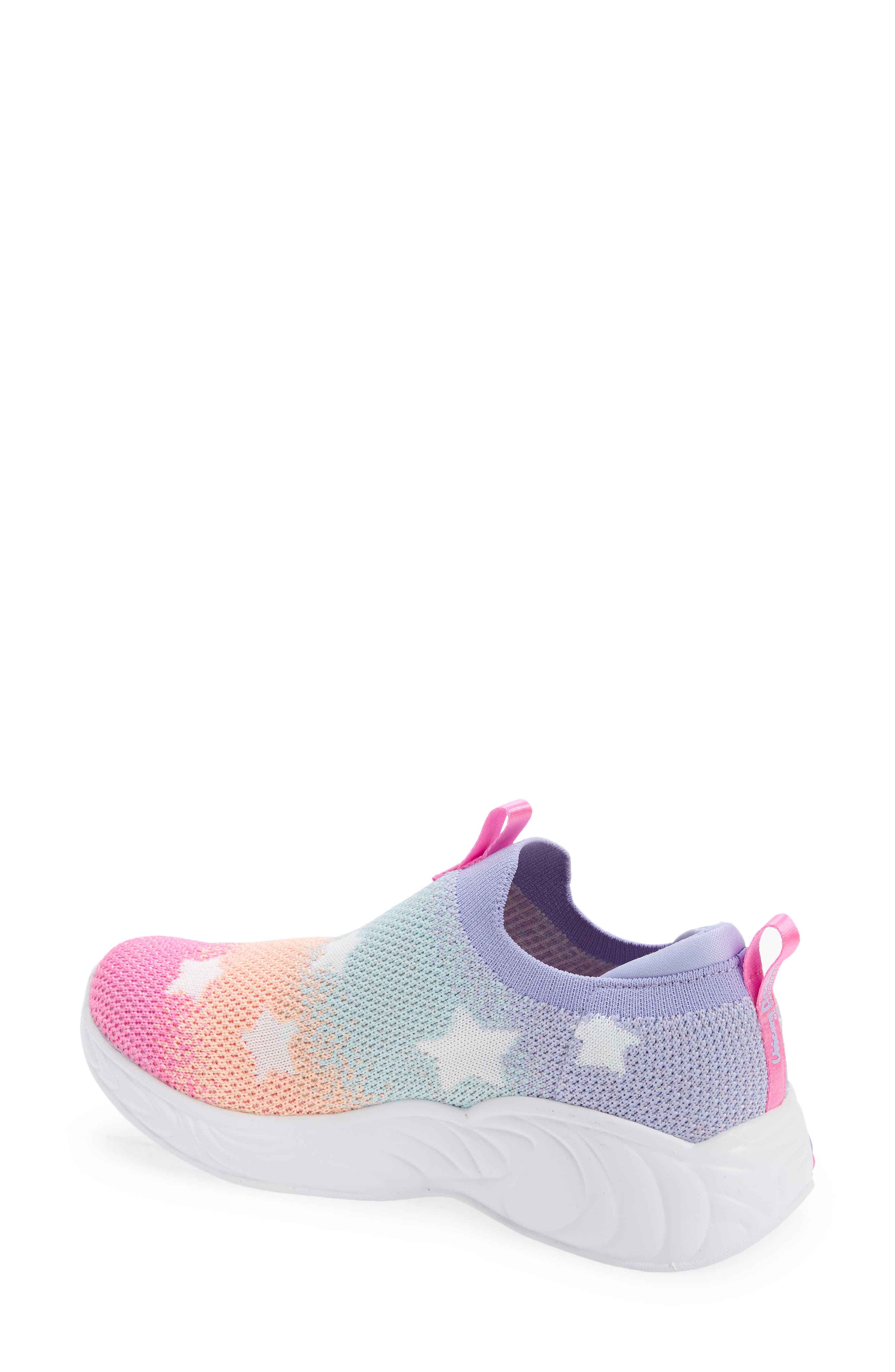 SKECHERS Kids' Unicorn Dreams Light-Up Sneaker, Alternate, color, 