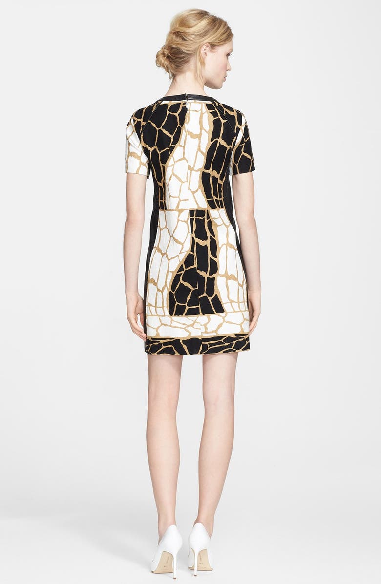 Rachel Zoe 'Landon' Giraffe Print Dress, Alternate, color, 