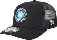New Era Men's New Era Black Charlotte FC Jersey Hook 9SEVENTY Adjustable Hat
