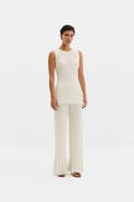 Malina Amal Knitted Fringe Top