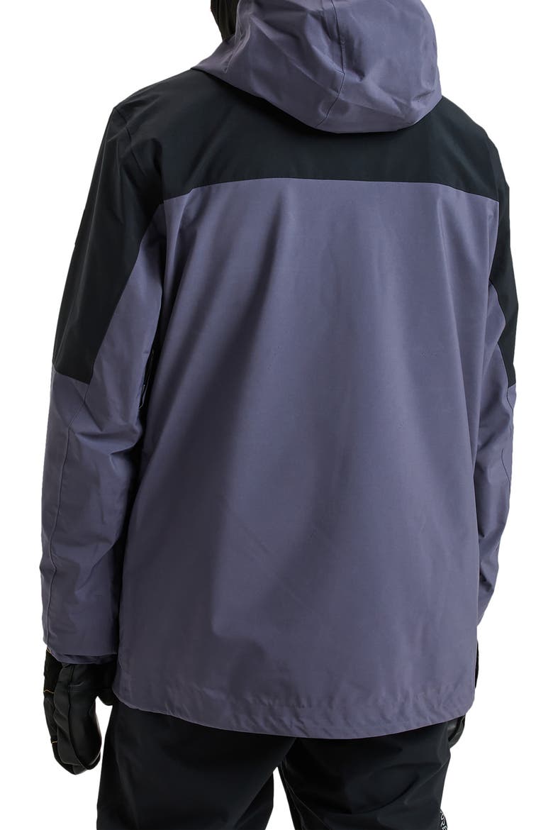 Forever Stretch Gore-Tex® Waterproof Ski Jacket, Alternate, color, GRAYSTONE