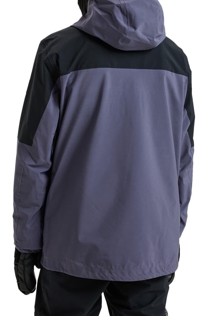 Quiksilver Forever Stretch Gore-Tex<sup>®</sup> Waterproof Ski Jacket, Alternate, color, Graystone