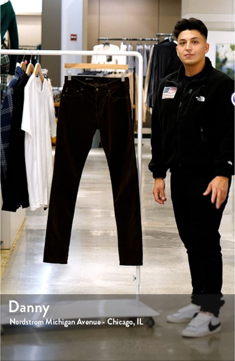 Men's Tellis Slim Fit Corduroy Five Pocket Pants, sales video thumbnail