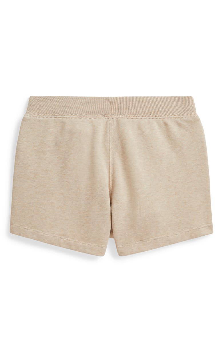 Polo Ralph Lauren Kids' Easy French Terry Shorts, Alternate, color, Expedition Dune Heather
