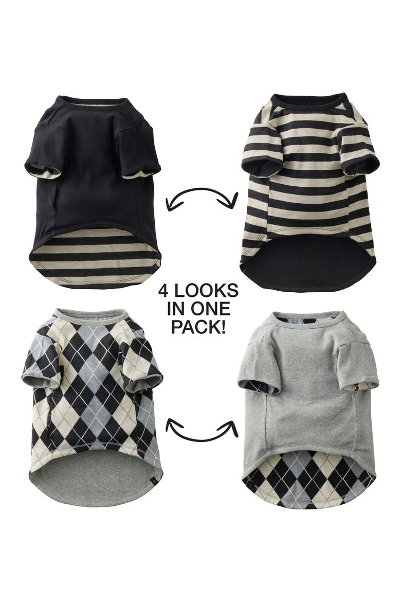 Rover Reversible Tee 2-Pack, Alternate, color, BLACK SAND