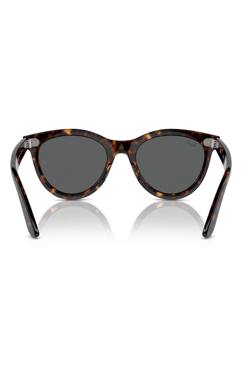 Ray-Ban Wayfarer Way 54mm Oval Sunglasses, Alternate, color, Havana