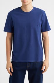 Wax London Dean Boxy Textured Organic Cotton T-Shirt
