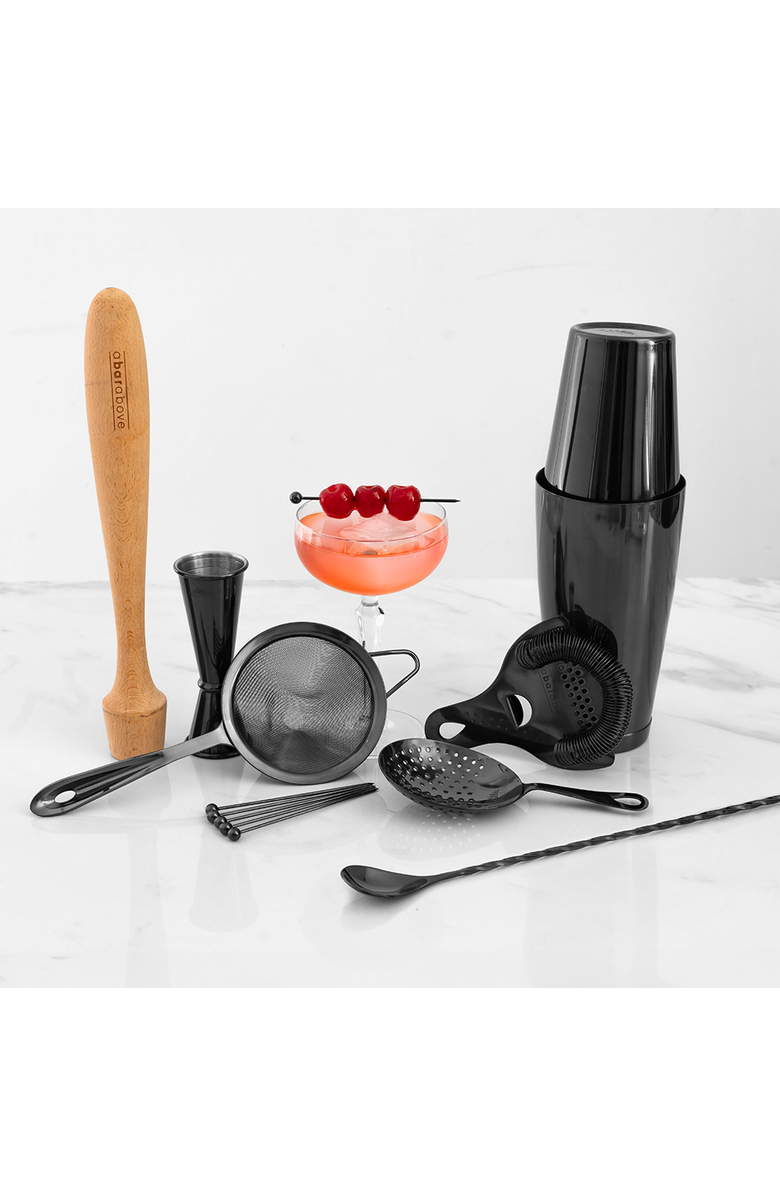 A Bar Above 14 Piece Craft Bar Set, Black, Alternate, color, Black