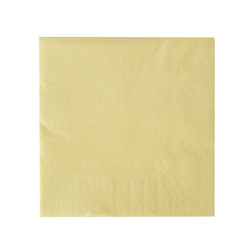 Jollity & Co Shade Collection Large Napkins In Lemon