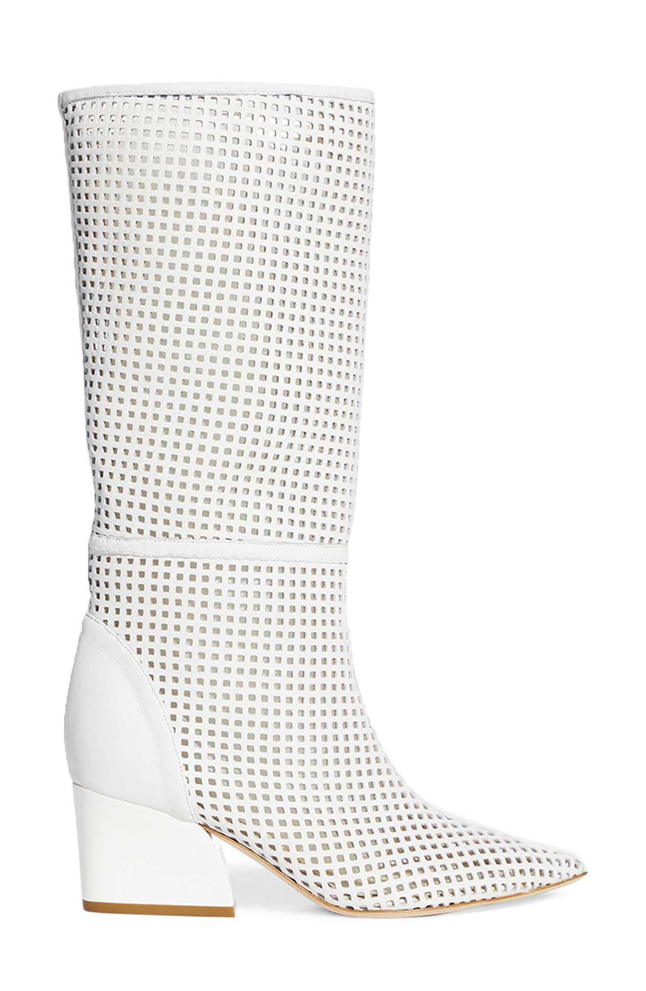 Tibi Luca Perforated Boot (Women) | Nordstrom