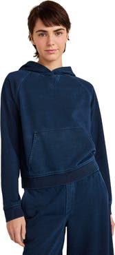 Haven Well Within Indigo Cotton Terry Hoodie