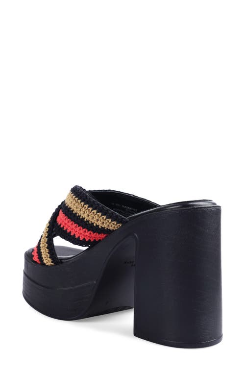 Candies Candie's Erismar Platform Sandal In Black