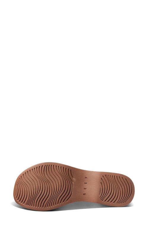 Reef Lofty Lux Hi Platform Slide Sandal In Brown
