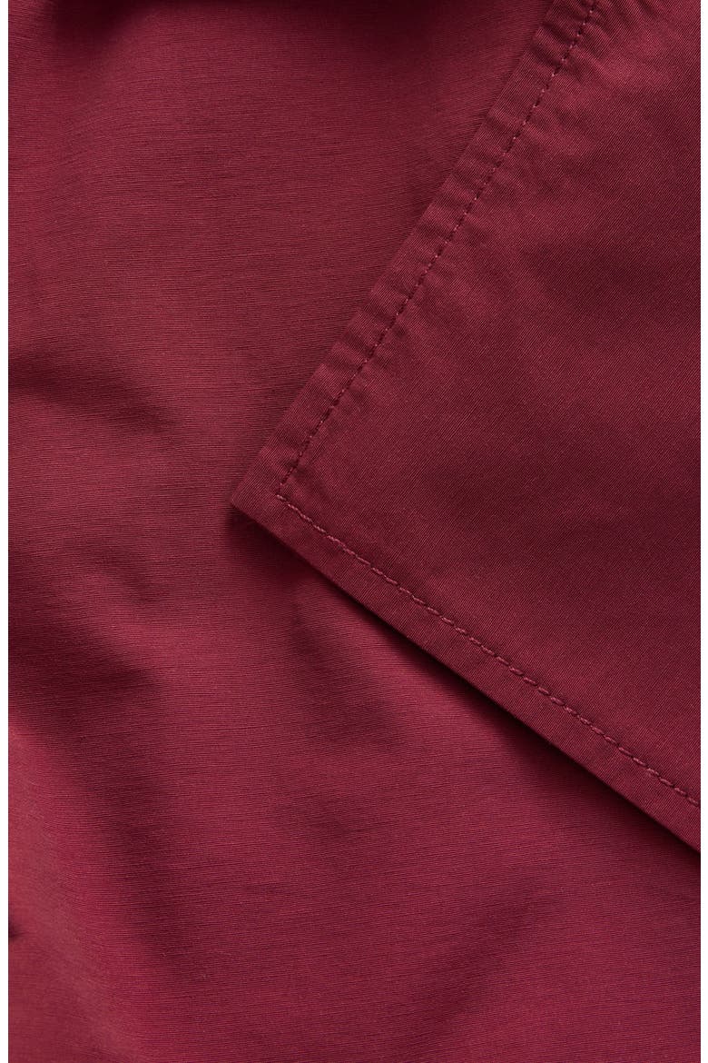 Cotton Blend Trench Coat, Alternate, color, RED