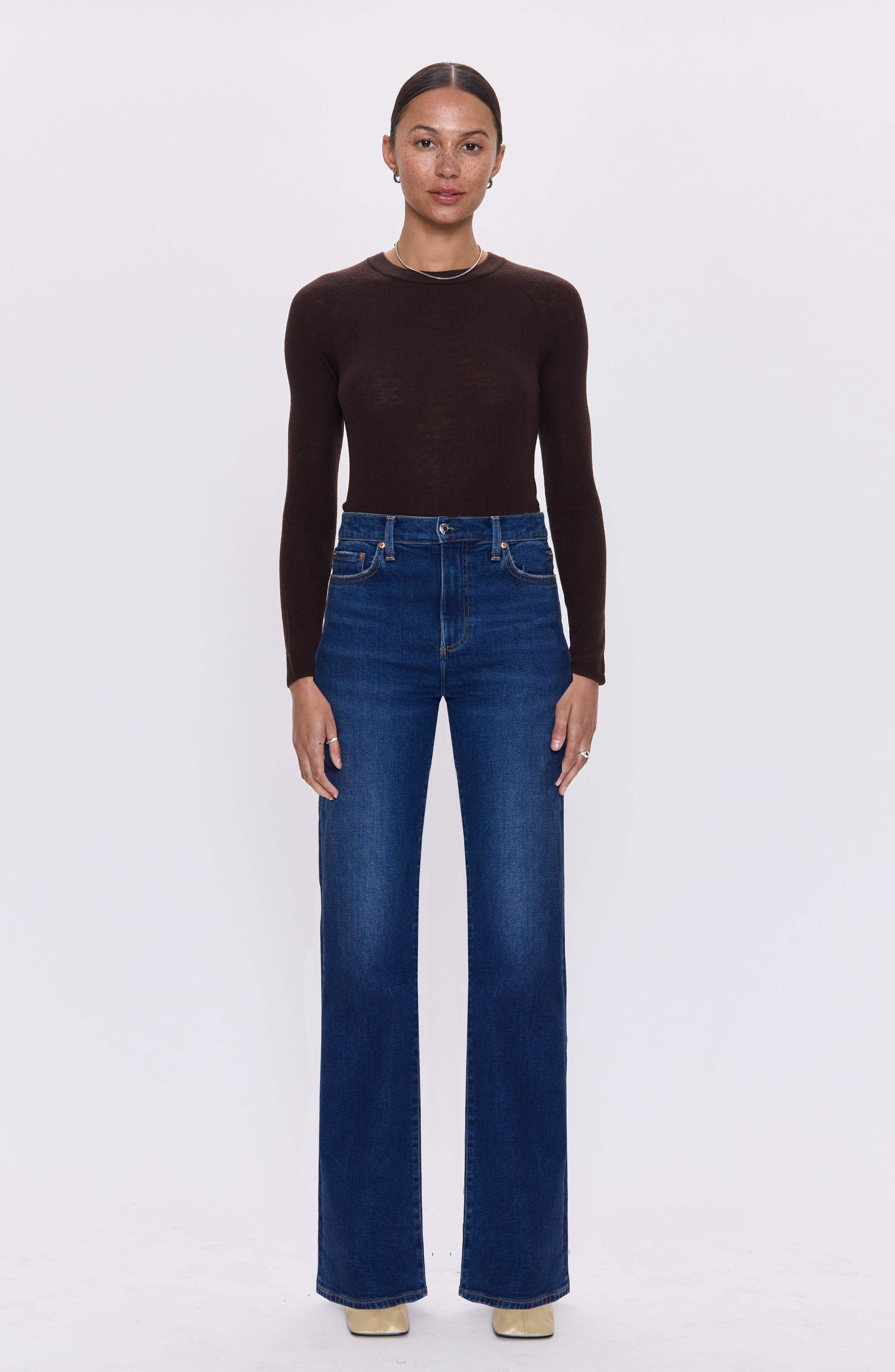 Pistola Evie High Rise Slim Boot Jeans