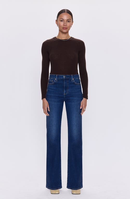 Pistola Evie High Waist Jeans In Blue