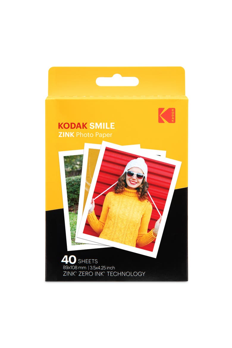 Zink 3x4 Premium Photo Paper Kit, Alternate, color, White