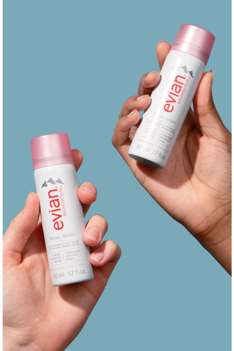 Evian® Mini Facial Water Spray Duo, Alternate, color, NO COLOR