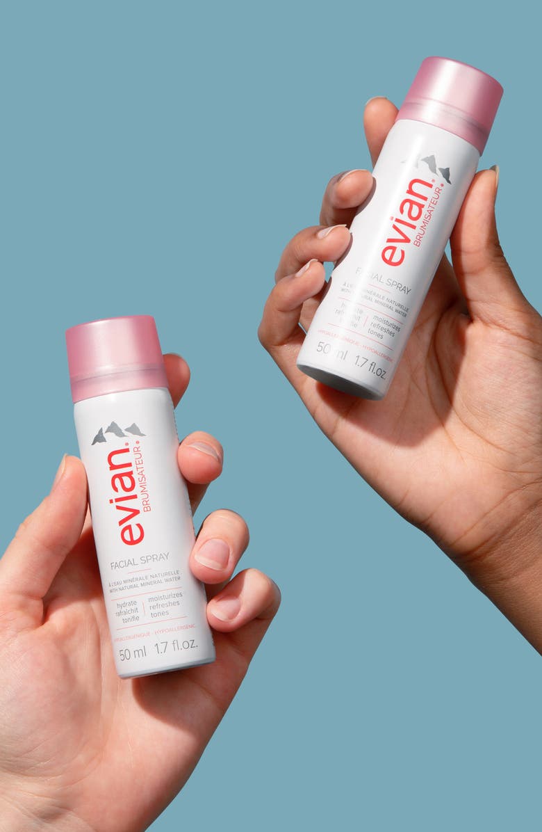Evian <sup>®</sup> Mini Facial Water Spray Duo, Alternate, color,