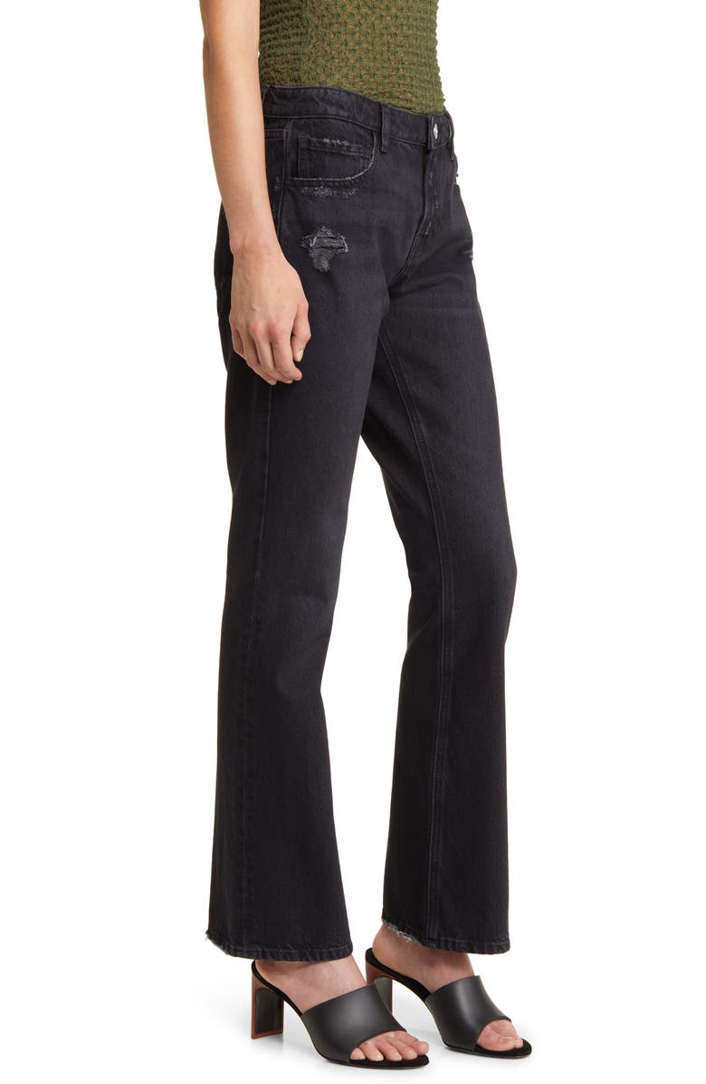 FRAME The Low Bootcut Jeans, Alternate, color, Pompeii Rips