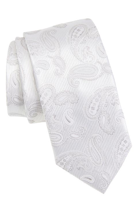 Paisley Silk Jacquard Tie