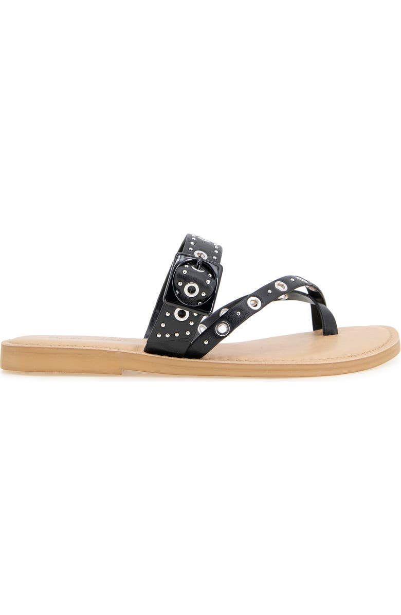 Splendid Sutton Stud Slide Sandal, Alternate, color, Black