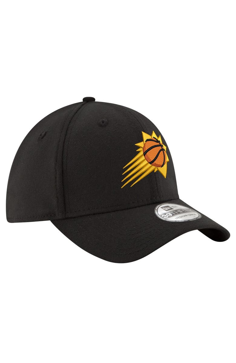 New Era Men's New Era Black Phoenix Suns Logo 39THIRTY Flex Hat, Alternate, color, 