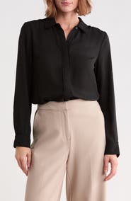 T Tahari Relaxed Long Sleeve Shirt