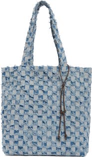 Lucky Brand Pira Canvas Book Tote Bag