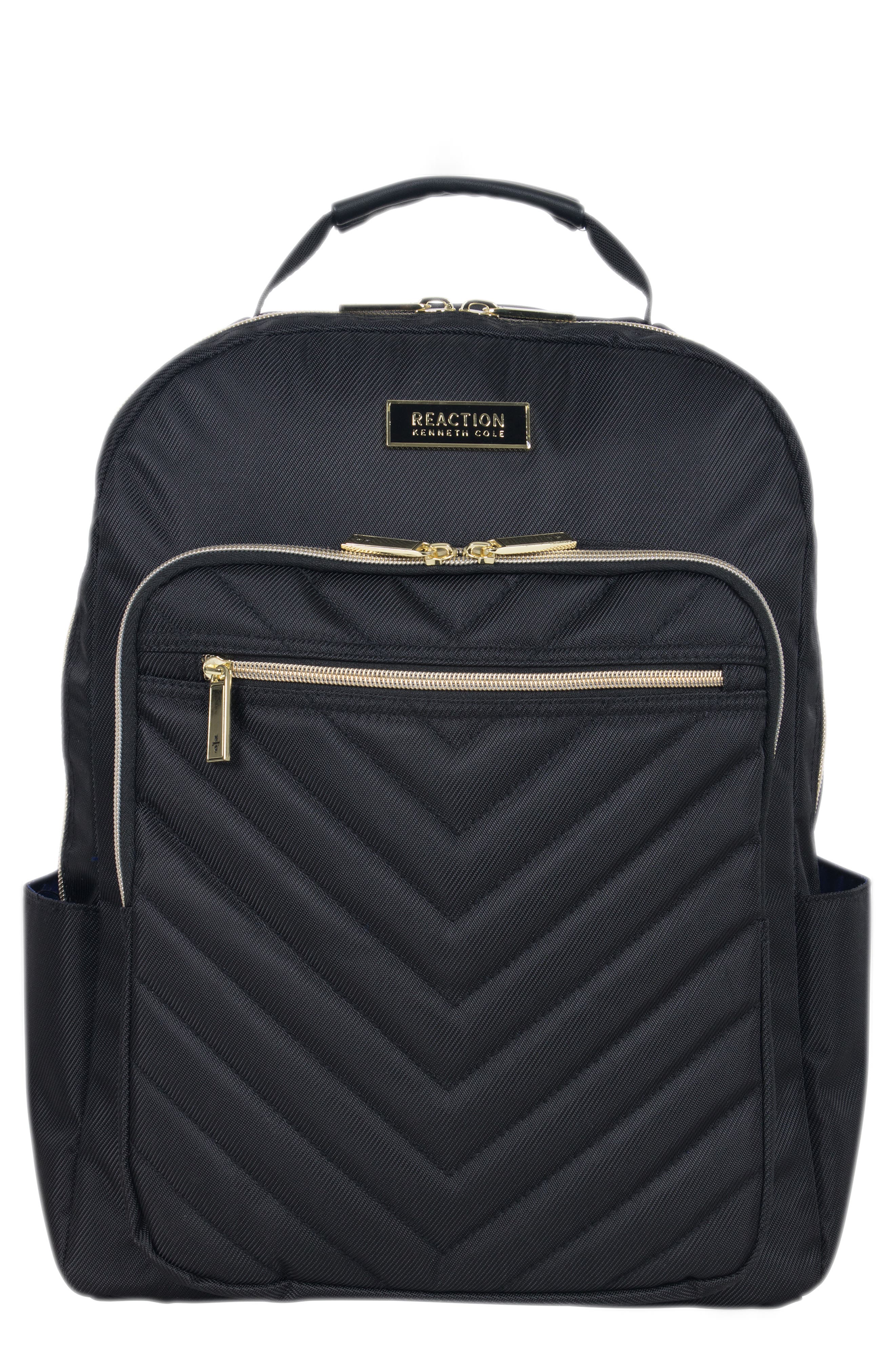 Kenneth Cole Reaction Chelsea Chevron Quilted Backpack