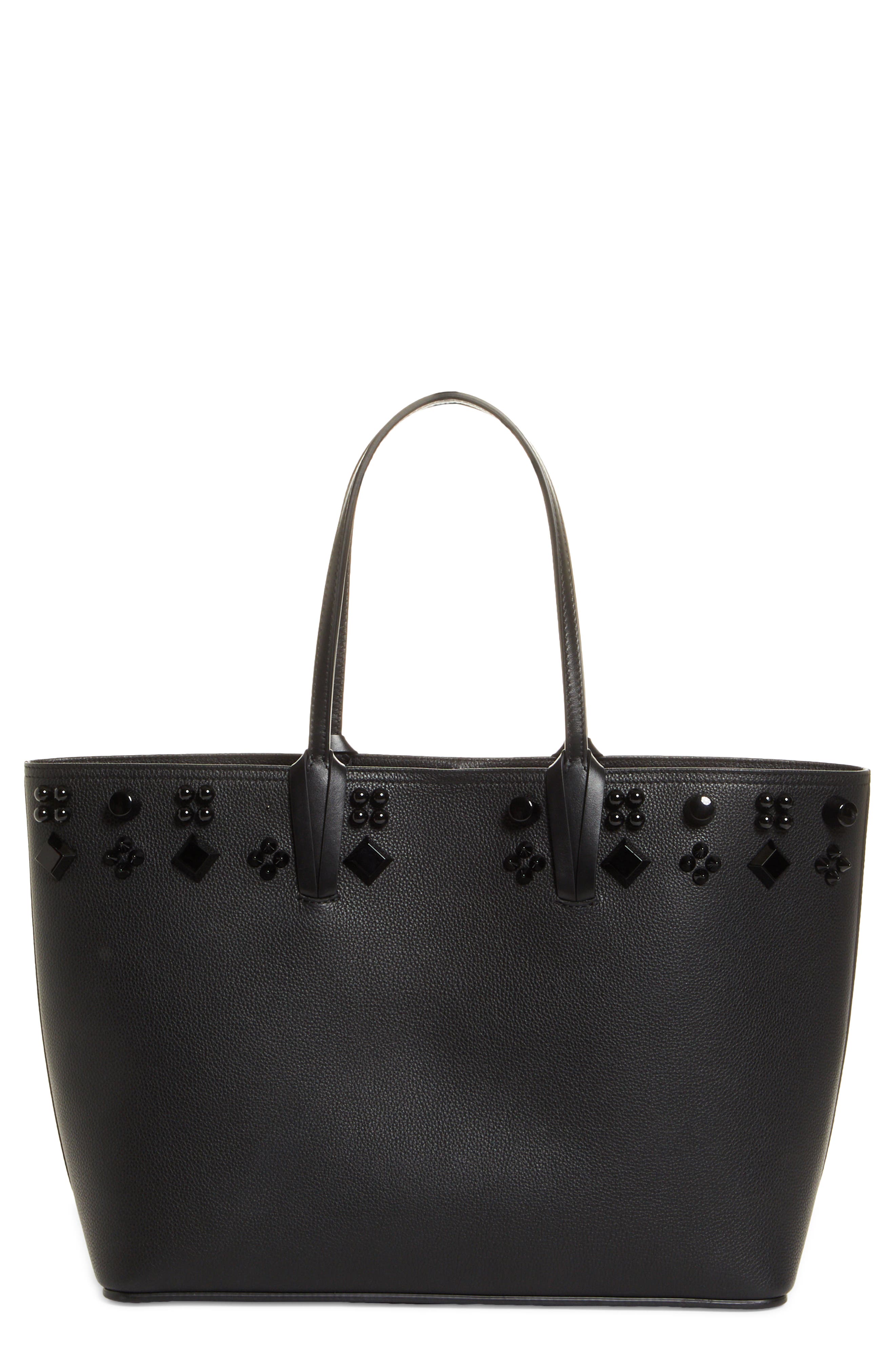 Christian Louboutin Cabata Studded Leather Tote