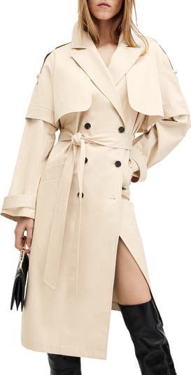 Clyde Double Breasted Trench Coat
