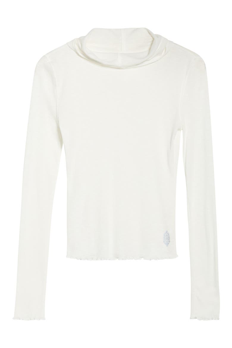 FP Movement Breathe Easy Cotton Blend Hoodie, Alternate, color, WHITE