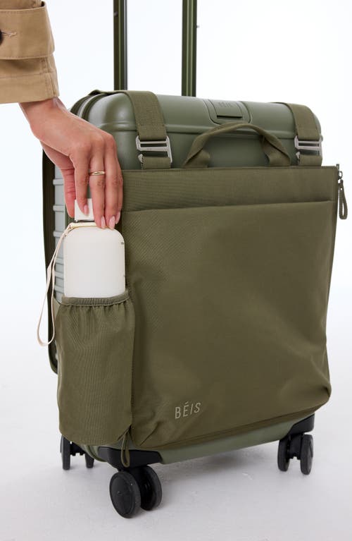 Beis Béis The Convertible Luggage Vest In Green